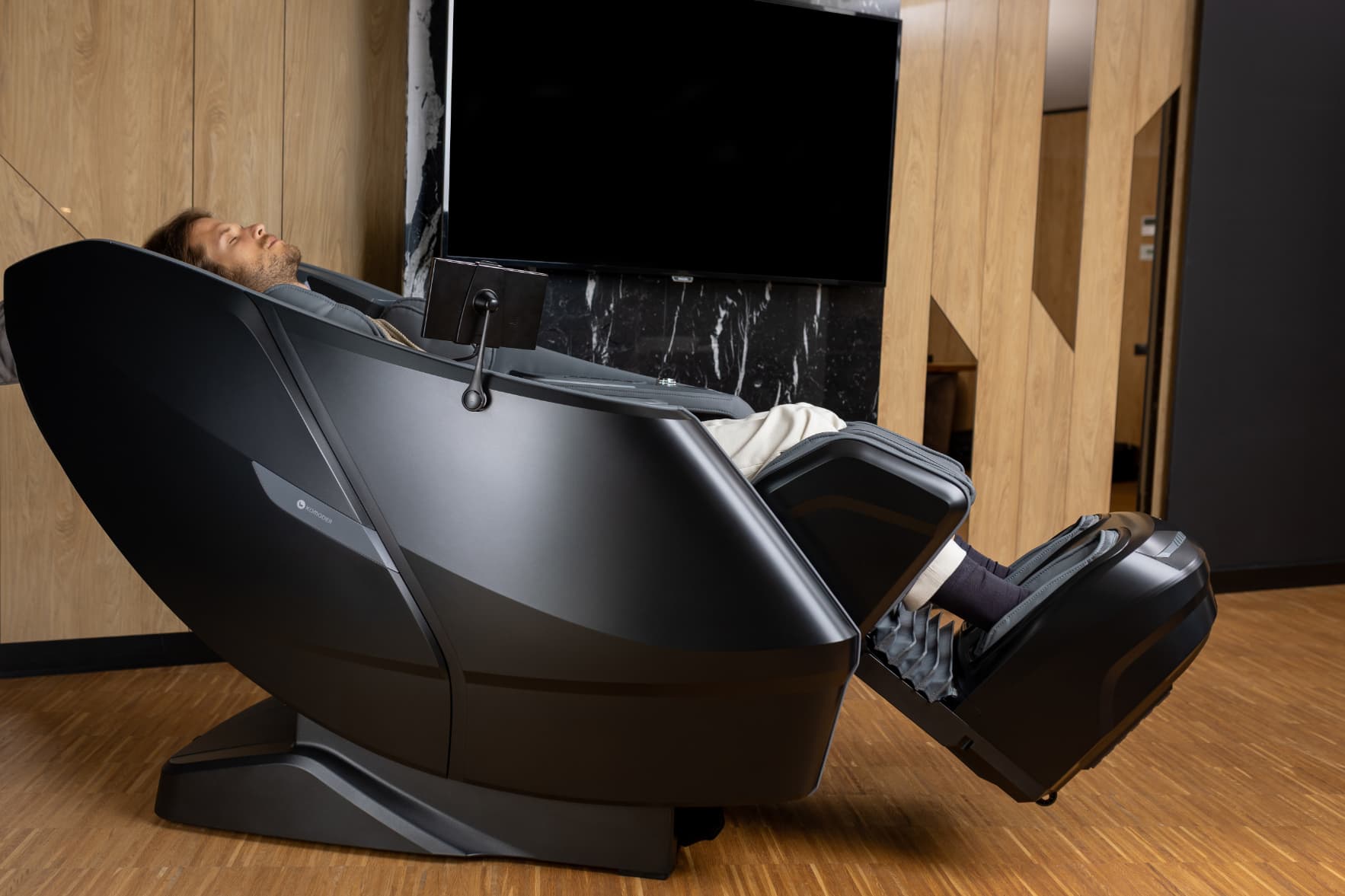 Wärmefunktion für Rücken & Waden