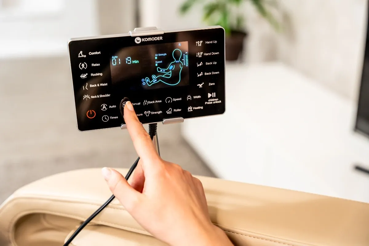 Bequeme Steuerung per Tablet